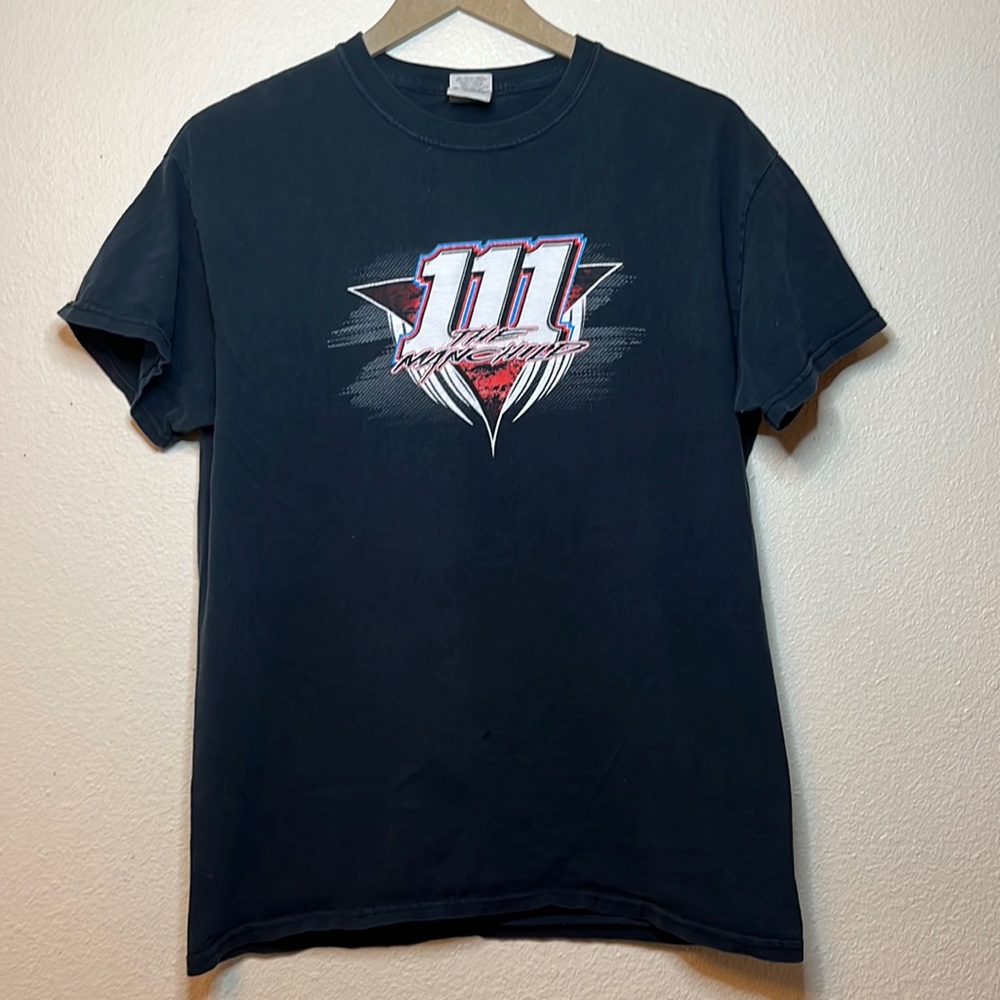 111 the manchild racing T-shirt